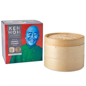 Ken Hom Excellence 2-Tier Bamboo Steamer 20cm